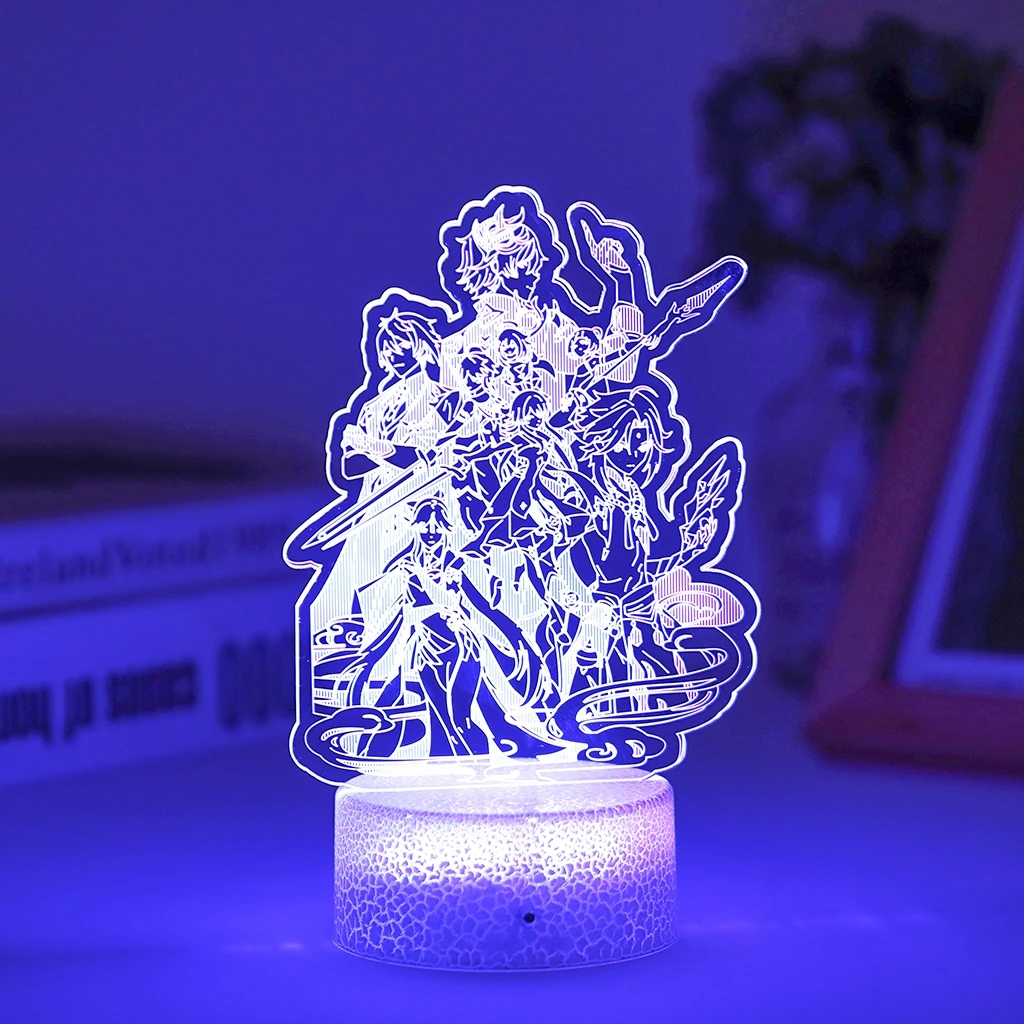 НОВИНКА Ударная игра Genshin ночник Xiao 3D светодиодный аниме закат настольная лампа для детской комнаты Иллюзия вечерние ринка Декор фестиваль ...
НОВИНКА Ударная игра Genshin ночник Xiao 3D светодиодный аниме закат настольная лампа для детской комнаты Иллюзия вечерние ринка Декор фестиваль ...