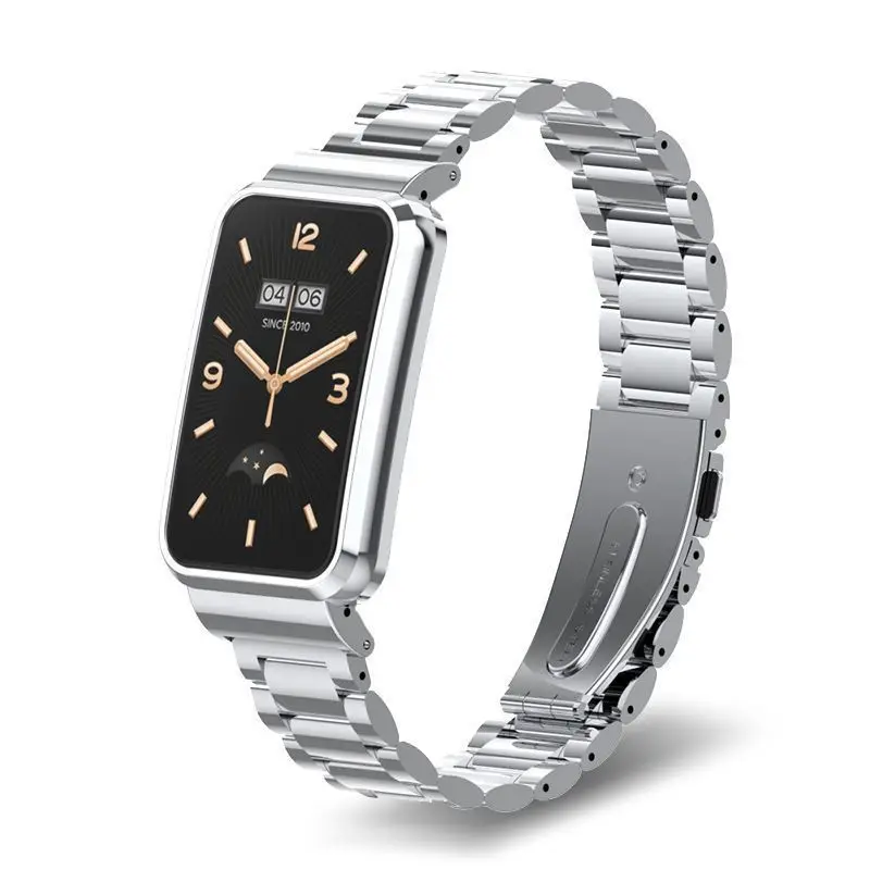 Защитный чехол с металлическим ремешком для Xiaomi Band 7 Pro, аксессуары для умных часов, браслеты из нержавеющей стали, защитный чехол, корпус, ра...
Защитный чехол с металлическим ремешком для Xiaomi Band 7 Pro, аксессуары для умных часов, браслеты из нержавеющей стали, защитный чехол, корпус, ра...
