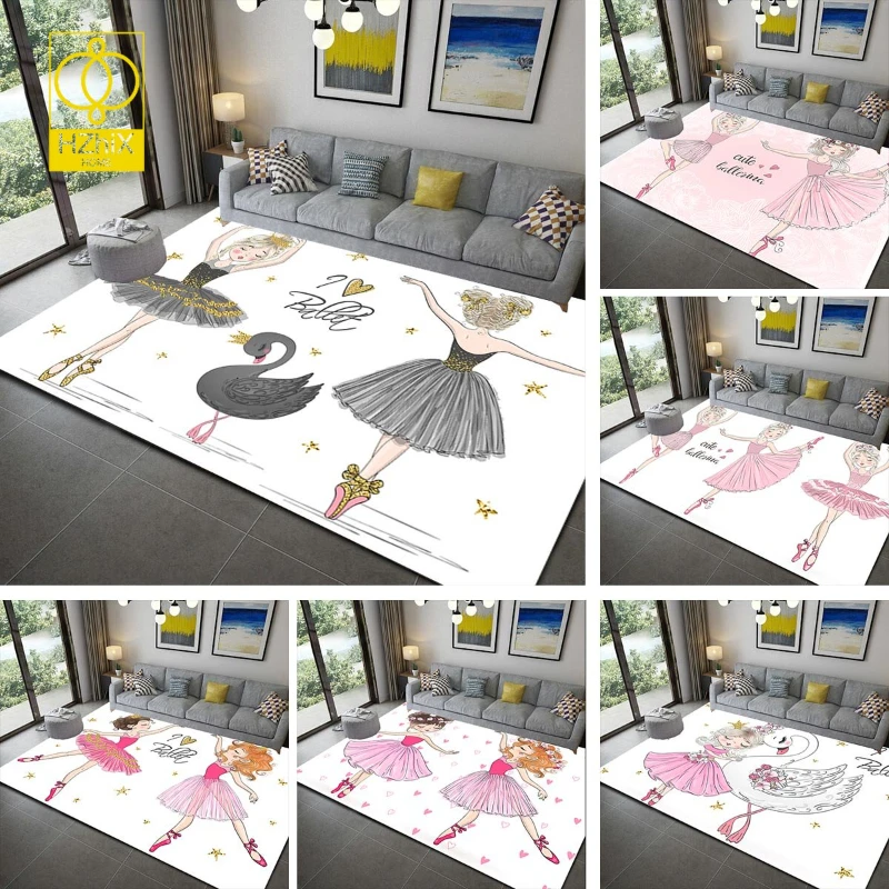 Cartoon Ballet Girl Mat Kid Bedroom Game Area Rug Home Living Room Carpet Bathroom Entrance Hallway Anti-slip Welcome Doormat
Cartoon Ballet Girl Mat Kid Bedroom Game Area Rug Home Living Room Carpet Bathroom Entrance Hallway Anti-slip Welcome Doormat