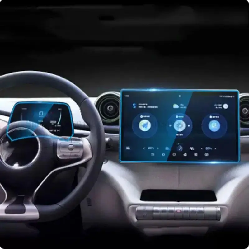 Защитная пленка из закаленного стекла для BYD dolphin EV 2025 2021-2024 GPS-навигация и