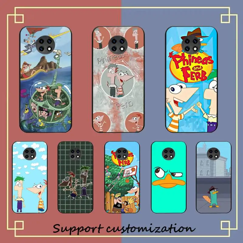 Disney Phineas and Ferb Phone Case For Xiaomi Redmi Note 8A 7 5 Note 8pro 8T 9Pro TPU Coque for note 6pro Funda Capa
Disney Phineas and Ferb Phone Case For Xiaomi Redmi Note 8A 7 5 Note 8pro 8T 9Pro TPU Coque for note 6pro Funda Capa
