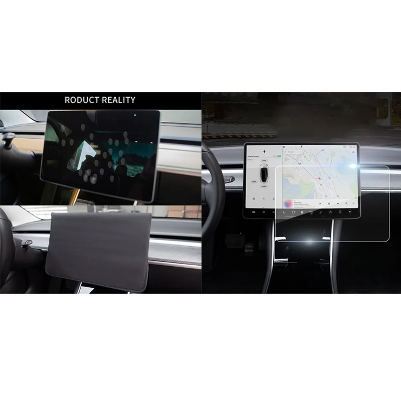 Car Central Control Navigation Tempered Glass Screen Protector+Screen Protection Cover for Tesla Model 3
Car Central Control Navigation Tempered Glass Screen Protector+Screen Protection Cover for Tesla Model 3