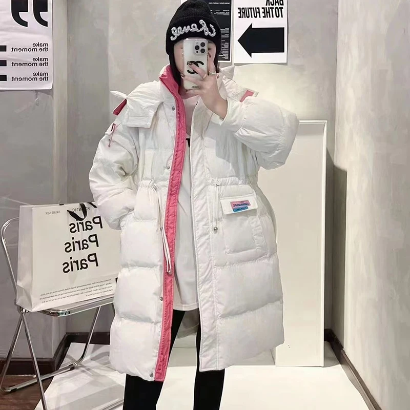 Women New Long Hooded Parka Women's Snow Parka Winter Coats Warm Puffer Jacket with Removable Hooded Puffer Jakcet With Pocket
Women New Long Hooded Parka Women's Snow Parka Winter Coats Warm Puffer Jacket with Removable Hooded Puffer Jakcet With Pocket