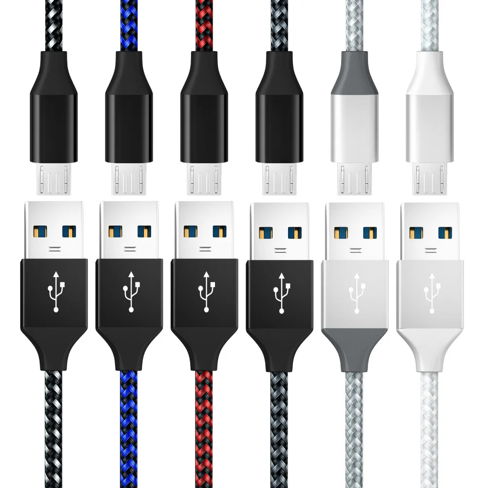 Micro USB Cable 1m 2m 3m Fast Charging USB Sync Data Mobile Phone Android Adapter Charger Cable for Samsung Xiaomi Huawei Cables
Micro USB Cable 1m 2m 3m Fast Charging USB Sync Data Mobile Phone Android Adapter Charger Cable for Samsung Xiaomi Huawei Cables