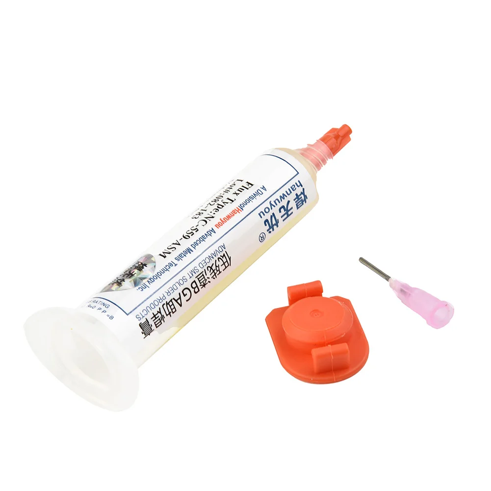 Practical Flux Lead Hot Free Soldering Paste For BGA CSP Ch 10CC UV 1pcs NC-559-ASM No-clean Material Kits 2018
Practical Flux Lead Hot Free Soldering Paste For BGA CSP Ch 10CC UV 1pcs NC-559-ASM No-clean Material Kits 2018