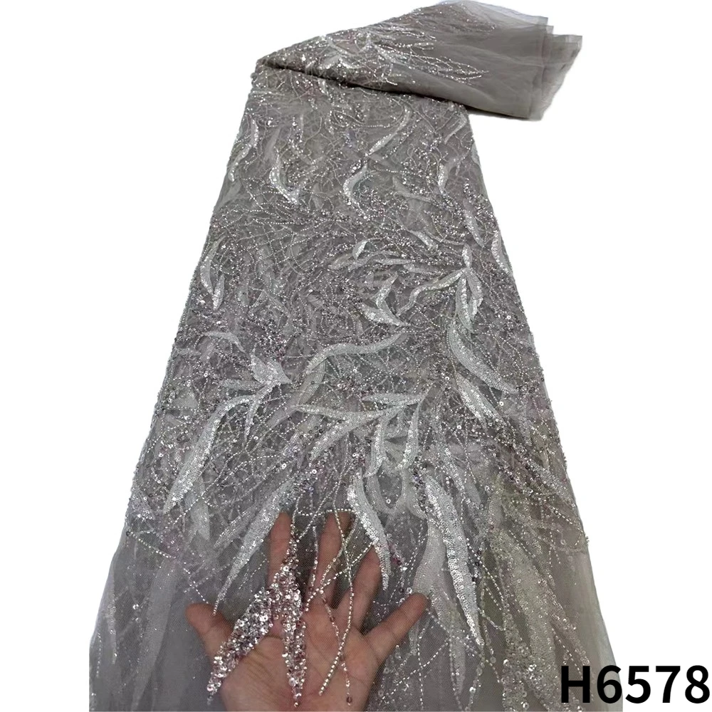 African Grey Beaded Sequence Tulle Lace Fabric French Bridal Lace Fabric Luxury Quality Embroidery French Lace For Party Dress
African Grey Beaded Sequence Tulle Lace Fabric French Bridal Lace Fabric Luxury Quality Embroidery French Lace For Party Dress