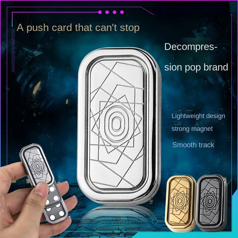 Yinlang Push Brand Pop Coin Titanium Alloy EDC Magnetic Fingertip Toy Decompression Artifact Boys Cyberpunk
Yinlang Push Brand Pop Coin Titanium Alloy EDC Magnetic Fingertip Toy Decompression Artifact Boys Cyberpunk