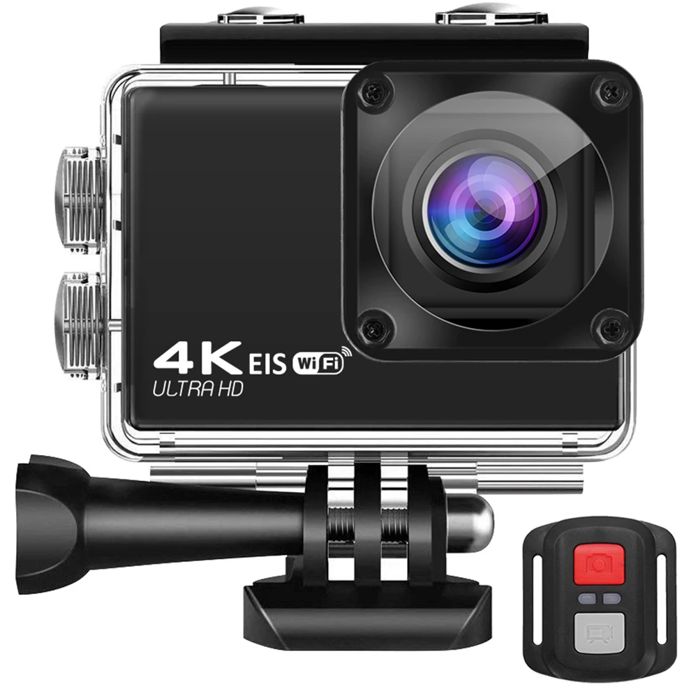 Оригинальная Экшн-камера 4K 60FPS 24MP 2.0 ЖК-дисплей EIS WiFi водонепроницаемый пульт дистанционного управления 4X Pro спортивный видеорегистратор
Оригинальная Экшн-камера 4K 60FPS 24MP 2.0 ЖК-дисплей EIS WiFi водонепроницаемый пульт дистанционного управления 4X Pro спортивный видеорегистратор