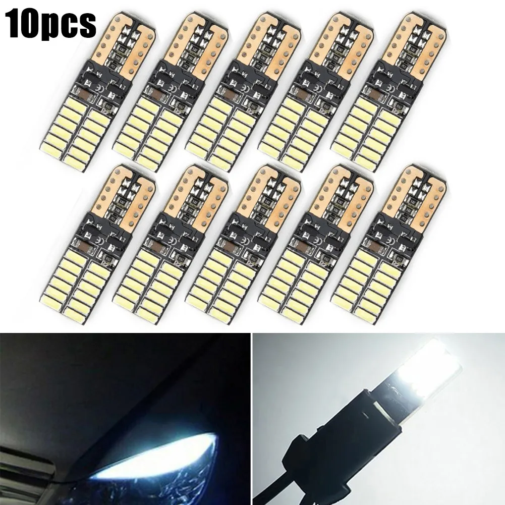 10pcs Car Light T10 LED Lights Bulb 4014 24SMD 6000K LED Car Interior Lights White Error Free For Mercedes W204 5W DC12-24V
10pcs Car Light T10 LED Lights Bulb 4014 24SMD 6000K LED Car Interior Lights White Error Free For Mercedes W204 5W DC12-24V