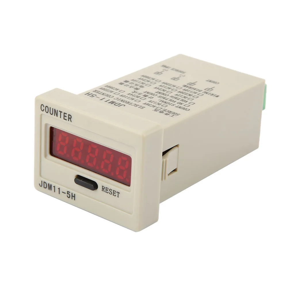 JDM11-5H 5 Digit Display Electronic Accumulating Counter DC 12V Electronic Electronic Electronic Electronic
JDM11-5H 5 Digit Display Electronic Accumulating Counter DC 12V Electronic Electronic Electronic Electronic