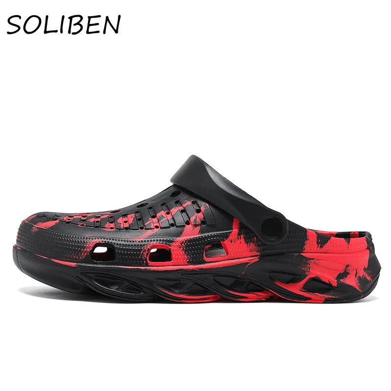 Causal Summer Sandals Men's Slippers Fashion Flame Print Breathable Beach Sandals Indoor Bathroom Non-slip Slippers
Causal Summer Sandals Men's Slippers Fashion Flame Print Breathable Beach Sandals Indoor Bathroom Non-slip Slippers