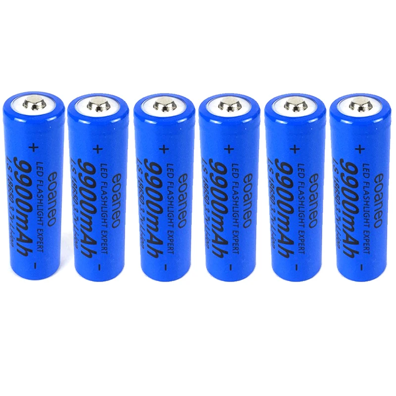 1Pc 18650 Battery Rechargeable Battery 3.7V 18650 9900mAh Capacity Li-ion Rechargeable Battery For Flashlight Torch Battery
1Pc 18650 Battery Rechargeable Battery 3.7V 18650 9900mAh Capacity Li-ion Rechargeable Battery For Flashlight Torch Battery