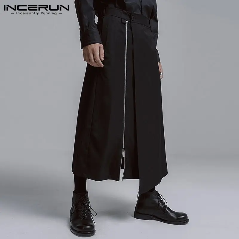 INCERUN Fashion Men Skirts Irregular Pants Button Zipper Streetwear Loose Personality Casual Men Bottoms 2022 Solid Skirts S-5XL
INCERUN Fashion Men Skirts Irregular Pants Button Zipper Streetwear Loose Personality Casual Men Bottoms 2022 Solid Skirts S-5XL