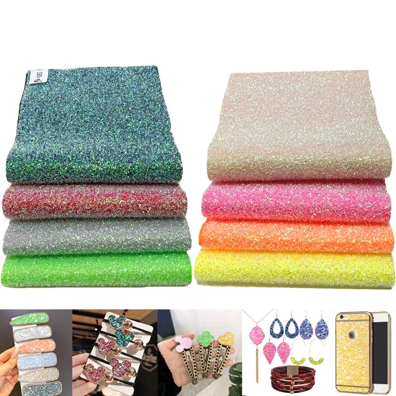 20X50cm Light Colors Tinsel Sequin Glitter Faux Leather Fabric Sheets for Christmas Decorations/DIY Craft Handmade Material
20X50cm Light Colors Tinsel Sequin Glitter Faux Leather Fabric Sheets for Christmas Decorations/DIY Craft Handmade Material