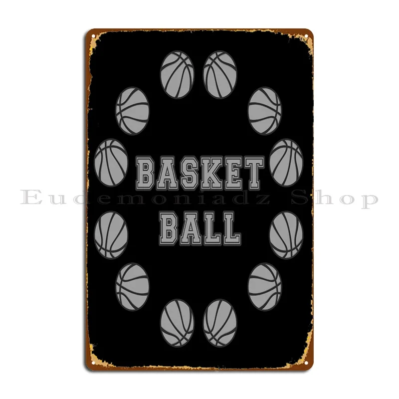 Basketball Circle Ball Metal Signs Rusty Party Pub Designing Garage Tin Sign Poster
Basketball Circle Ball Metal Signs Rusty Party Pub Designing Garage Tin Sign Poster