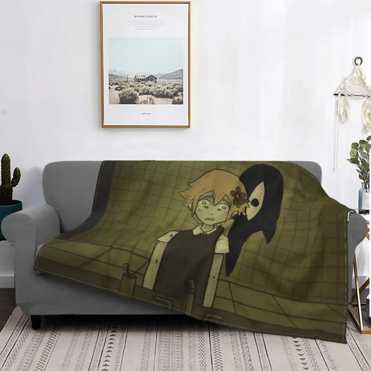 Manta Rubia de Basil de terciopelo, decoración Omori, juego de terror mental, mantas cálidas para cama, ropa de cama para coche
Manta Rubia de Basil de terciopelo, decoración Omori, juego de terror mental, mantas cálidas para cama, ropa de cama para coche