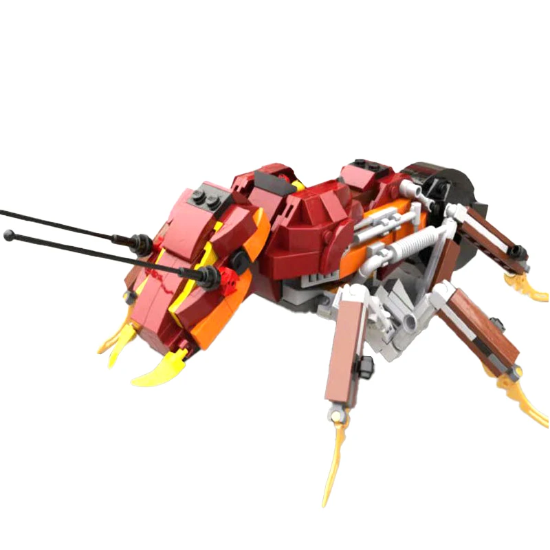New MOC Monster Ant Giant Ant Spider Building Block Set Reptile Mount Action Figure Mecha Insect Battle Brick DIY Boy Toys Gift
New MOC Monster Ant Giant Ant Spider Building Block Set Reptile Mount Action Figure Mecha Insect Battle Brick DIY Boy Toys Gift
