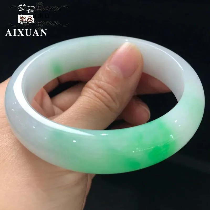 Ai Chaoxuan Myanmar A-goods Jadeite Bracelet Ice Jadeite Bracelet Children's Mother's Day Gift 54-56
Ai Chaoxuan Myanmar A-goods Jadeite Bracelet Ice Jadeite Bracelet Children's Mother's Day Gift 54-56