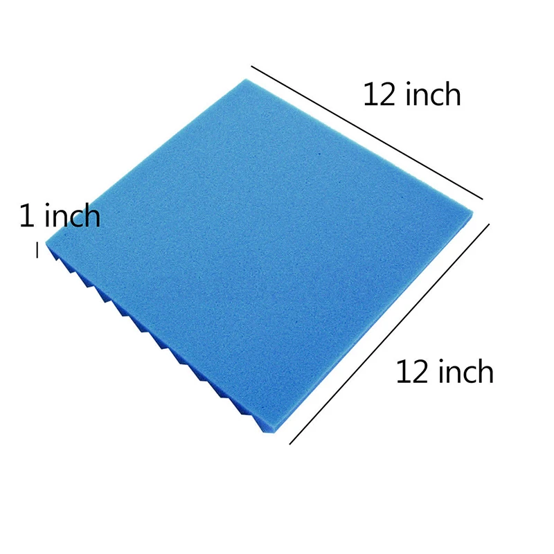 12Pcs 30x30x2.5cm Soundproof Wedge-shaped Studio Foam Wallboard Studio Soundproof Foam Board Soundproof KTV Soundproof Foam Pad
12Pcs 30x30x2.5cm Soundproof Wedge-shaped Studio Foam Wallboard Studio Soundproof Foam Board Soundproof KTV Soundproof Foam Pad