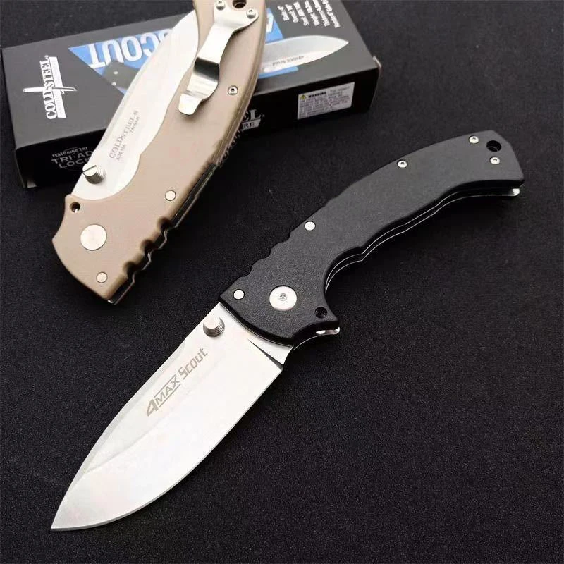 Cold Steel Folding Pocket Knives Edc Tactical Knife Hunt Bushcraft Aus-10a Steel Griv Ex Nylon Glass Fiber Handle Survival Tool
Cold Steel Folding Pocket Knives Edc Tactical Knife Hunt Bushcraft Aus-10a Steel Griv Ex Nylon Glass Fiber Handle Survival Tool