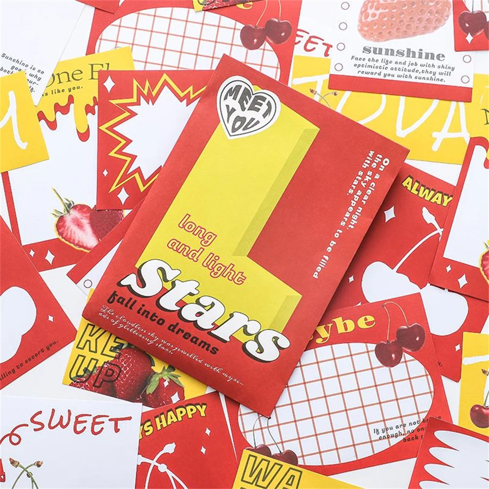 50pcs/pack DIY Fashion Star Sticker Memo Pad Sticky Notes Junk Journaling Notebook Diary Decorations Kawaii Stationery
50pcs/pack DIY Fashion Star Sticker Memo Pad Sticky Notes Junk Journaling Notebook Diary Decorations Kawaii Stationery
