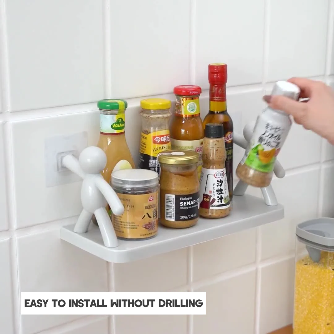 Bathroom Wall-mounted Storage Rack Universal Kitchen Organizer Bracket Strong Load-bearing Tray Household Accessories
Bathroom Wall-mounted Storage Rack Universal Kitchen Organizer Bracket Strong Load-bearing Tray Household Accessories