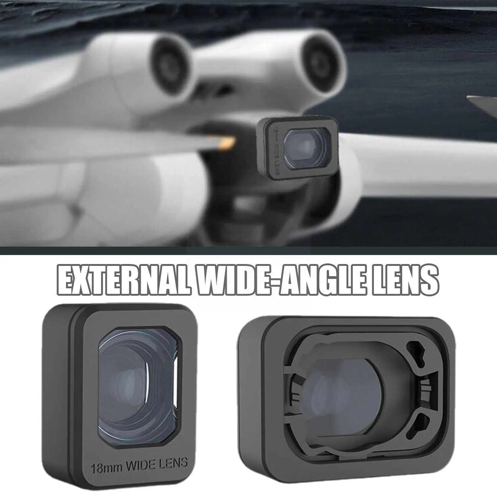 External Wide-angle Lens Filter Shooting Range Increase 25% For Mini 3 Pro Camera Lens Drone Accessories I1v2
External Wide-angle Lens Filter Shooting Range Increase 25% For Mini 3 Pro Camera Lens Drone Accessories I1v2