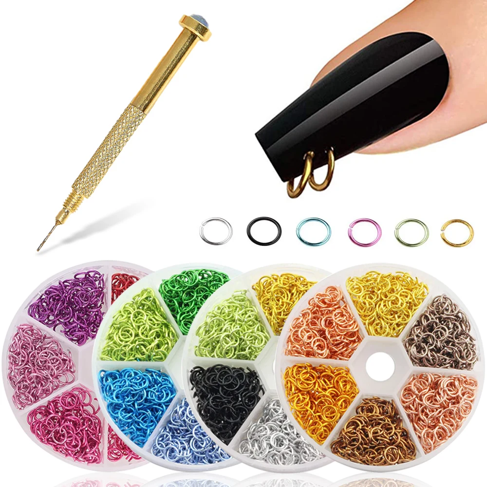 Nail Piercing Charm Dangle Nail Art Decoration Metal Alloy Design Nails Pierced Punk Charms 1080pc Open Ring Nails Art Acessorie
Nail Piercing Charm Dangle Nail Art Decoration Metal Alloy Design Nails Pierced Punk Charms 1080pc Open Ring Nails Art Acessorie
