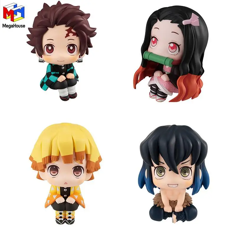 

Original Megahouse Look UP Demon Slayer: Kimetsu no Yaiba Kamado Tanjirou Nezuko Inosuke Hashibira Zenitsu Agatsuma Figure Toys