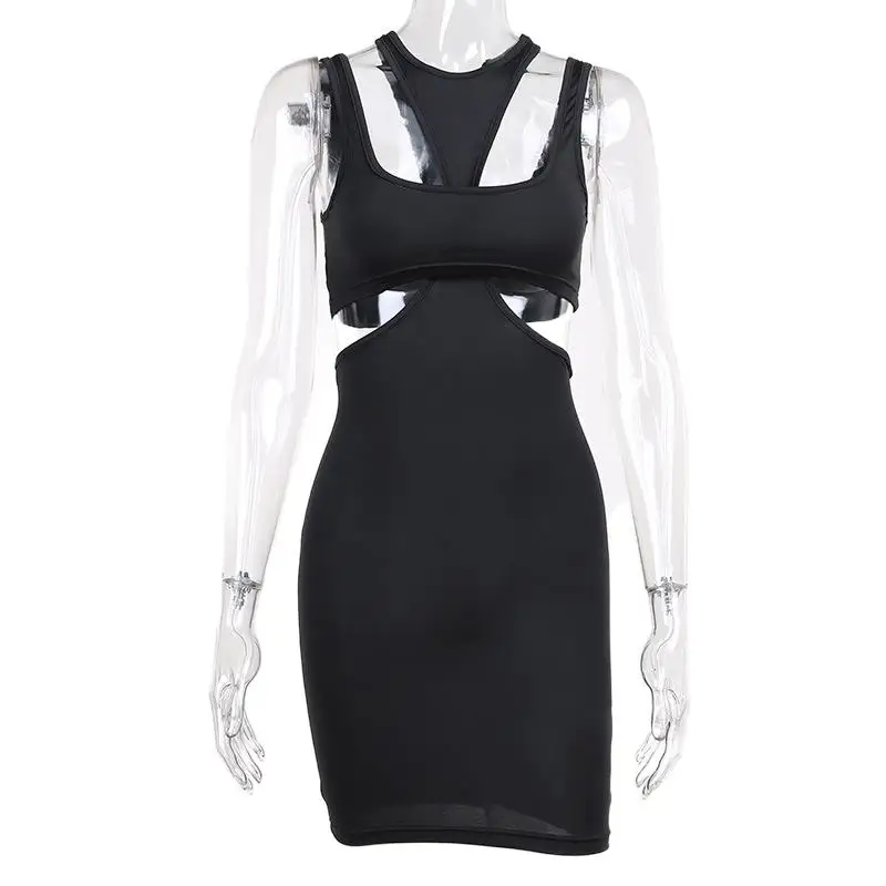 The New 2022 Sleeveless Dress Is A Sexy Hollowed-out Dress on The Front and Back
The New 2022 Sleeveless Dress Is A Sexy Hollowed-out Dress on The Front and Back