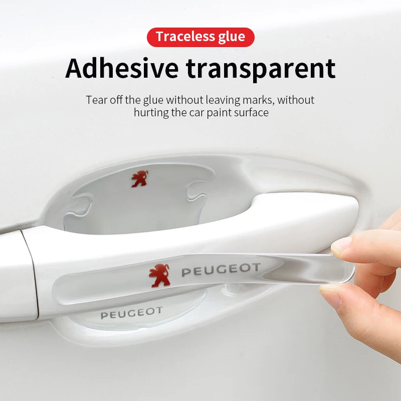 4/8 Pcs Car Sticker Door Handle Bowl Transparent Strip Protector Film For Peugeot 307 206 3008 301 408 107 3008 5008 Accessories
4/8 Pcs Car Sticker Door Handle Bowl Transparent Strip Protector Film For Peugeot 307 206 3008 301 408 107 3008 5008 Accessories