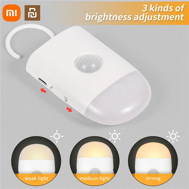 Xiaomi Youpin Magnetic Infrared Sensor Lamp Eye Protection USB Rechargeable Small Induction Night Lamp Bedroom Hanging Ambience
Xiaomi Youpin Magnetic Infrared Sensor Lamp Eye Protection USB Rechargeable Small Induction Night Lamp Bedroom Hanging Ambience