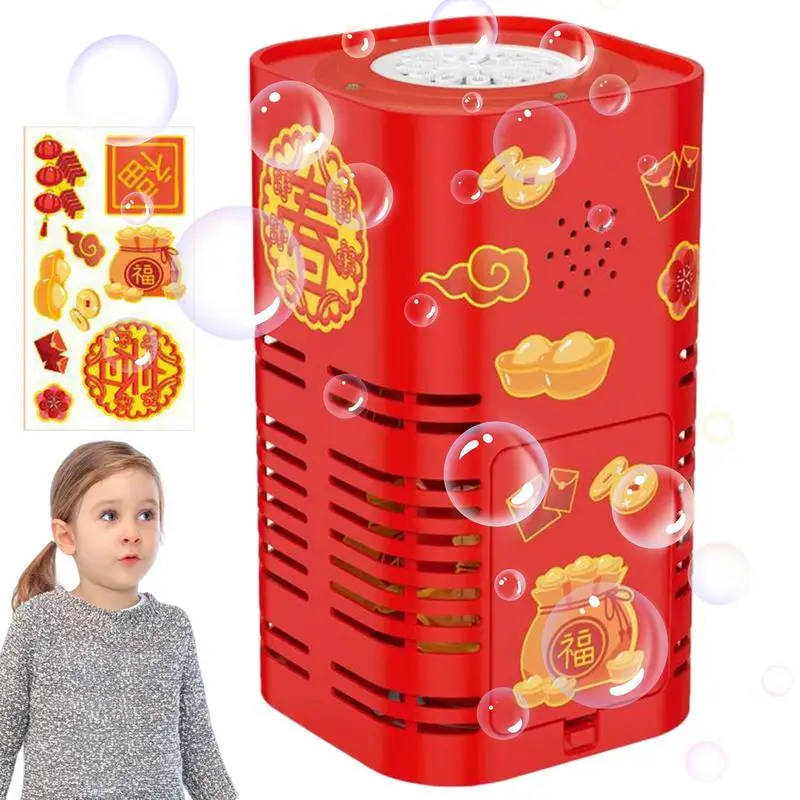 Kids New Year Bubble Machine Electric Bubble Maker Festive Bubble Blower With Sound And Firework Shape 12 Holes Firework Shape
Kids New Year Bubble Machine Electric Bubble Maker Festive Bubble Blower With Sound And Firework Shape 12 Holes Firework Shape