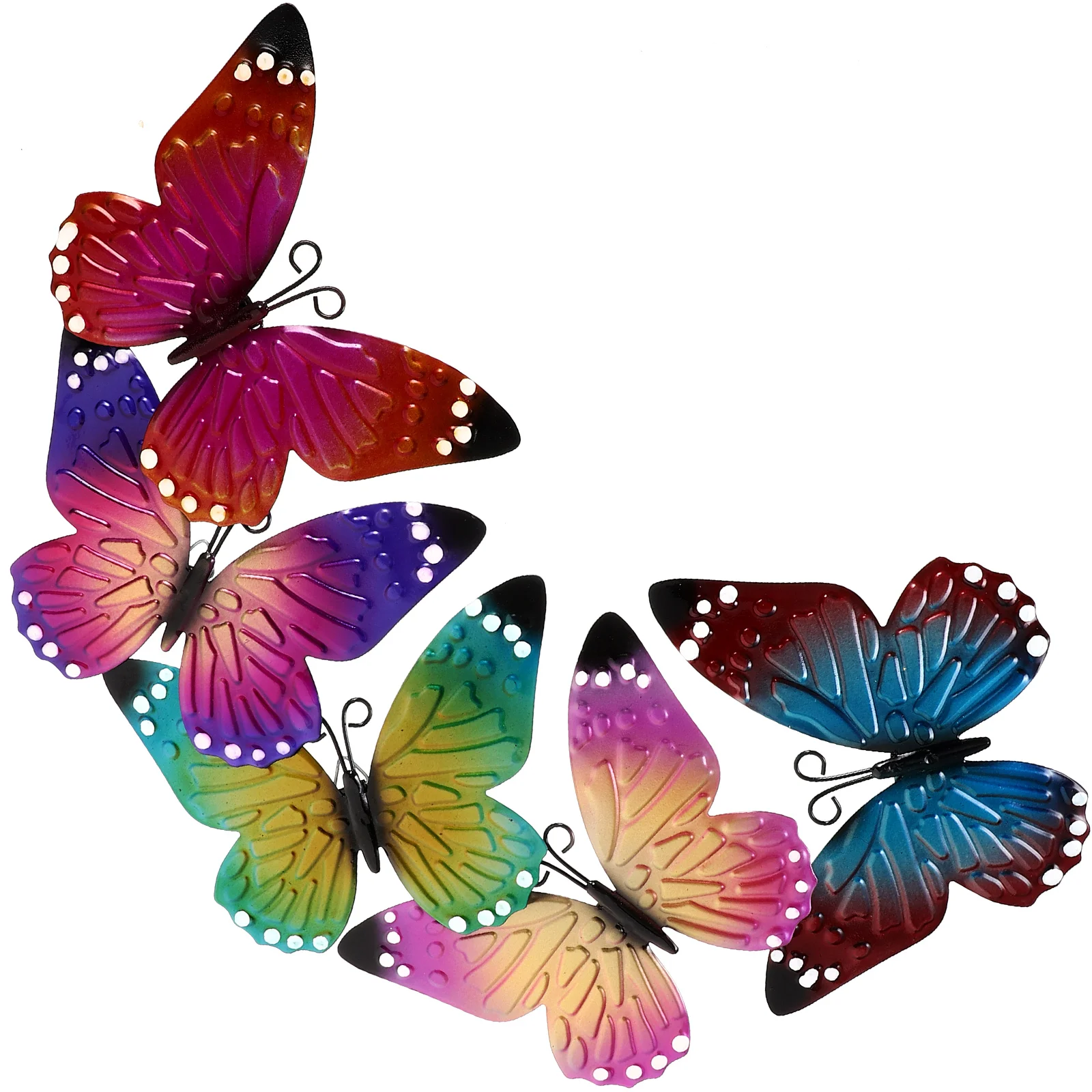 Butterfly Wall Out Door Decor Butterflies Statue Hanging Sculptures Metal Ornament Iron Craft Ornaments
Butterfly Wall Out Door Decor Butterflies Statue Hanging Sculptures Metal Ornament Iron Craft Ornaments