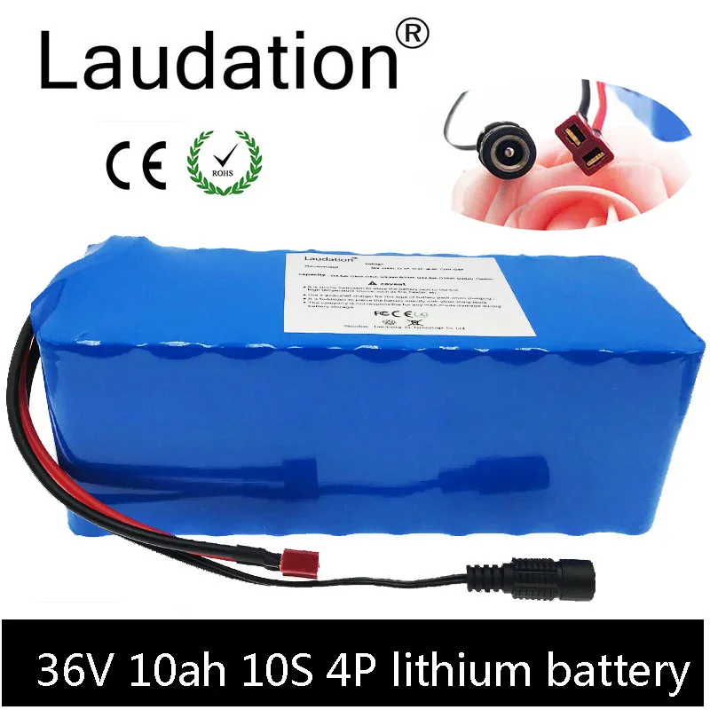 Laudation 36V10ah Electric Bike Battery 36 V 18650 Pack 10ah 500W High Power And Capacity 4 2 V Motorcycle Scooter With 15 A BMS
Laudation 36V10ah Electric Bike Battery 36 V 18650 Pack 10ah 500W High Power And Capacity 4 2 V Motorcycle Scooter With 15 A BMS