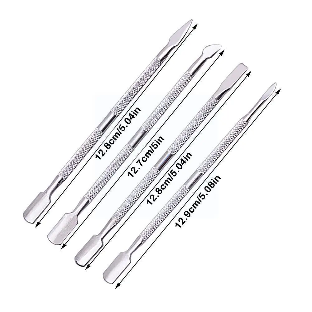 Стальной двухсторонний инструмент для удаления омертвевшей кожи ногтей O7H0
Стальной двухсторонний инструмент для удаления омертвевшей кожи ногтей O7H0