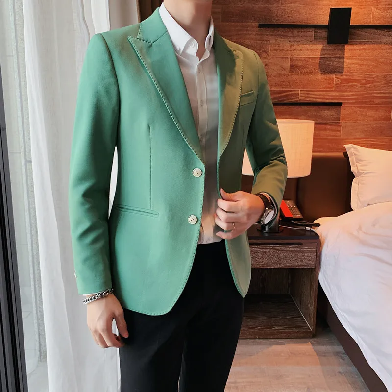 Men Green Suits Jackets Solid Blazers Men Slim Fit Dress Jackets Business Casual Coats High Quality Male Blazers Size 3XL
Men Green Suits Jackets Solid Blazers Men Slim Fit Dress Jackets Business Casual Coats High Quality Male Blazers Size 3XL