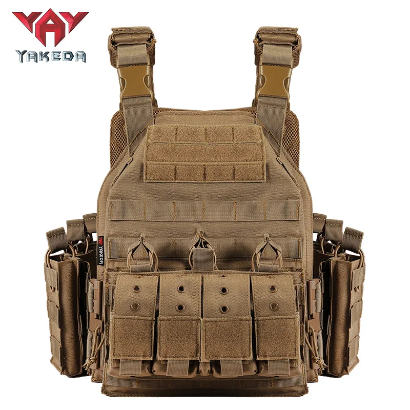 Outdoor Tactical Vest 1000D Nylon Plate Carrier Removable and Adjustable Module Vest Hunting Adventure Camping Equipment Vest
Outdoor Tactical Vest 1000D Nylon Plate Carrier Removable and Adjustable Module Vest Hunting Adventure Camping Equipment Vest