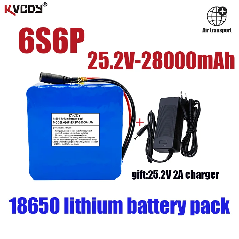 6S6P 24V 28Ah 25.2V lithium battery pack batteries for electric motor bicycle ebike scooter wheelchair cropper with BMS+ charger 
6S6P 24V 28Ah 25.2V lithium battery pack batteries for electric motor bicycle ebike scooter wheelchair cropper with BMS+ charger