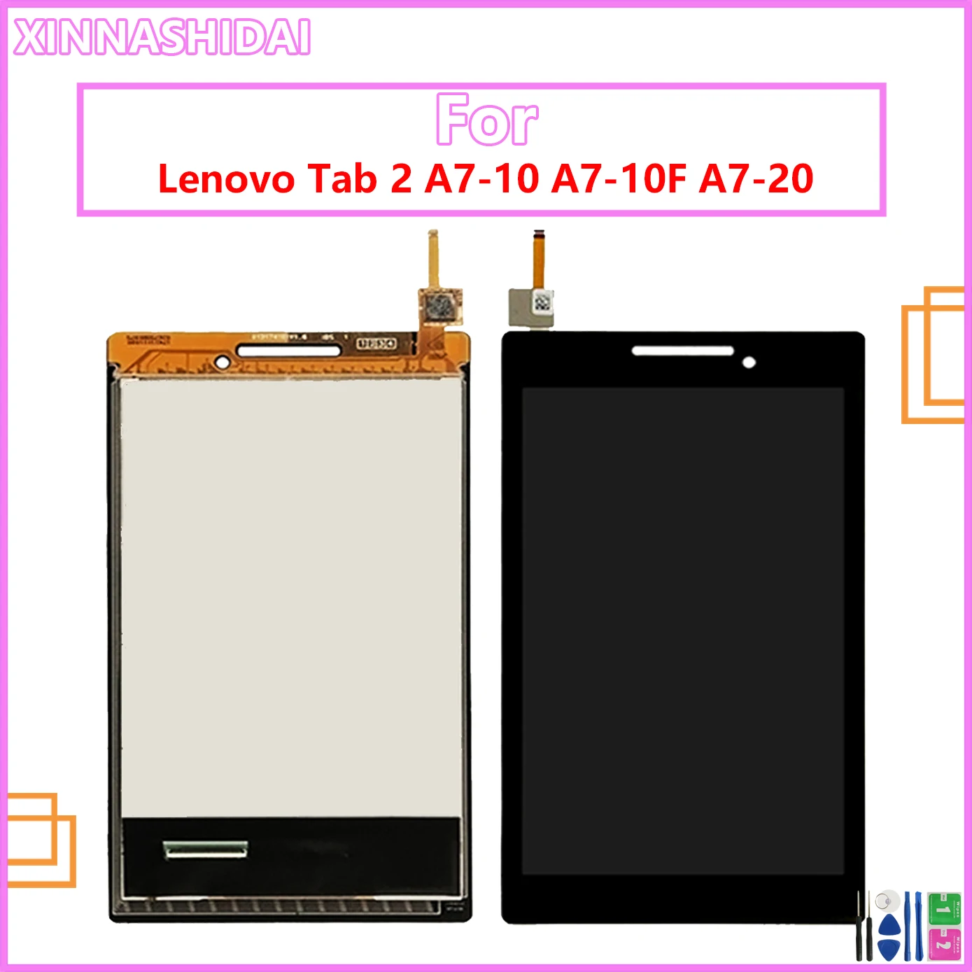7" For Lenovo Tab 2 A7-10 A7-10F A7-20 A7-20 Matrix Screen Touch Digitizer Sensor Tablet PC Assembly LCD Display
7" For Lenovo Tab 2 A7-10 A7-10F A7-20 A7-20 Matrix Screen Touch Digitizer Sensor Tablet PC Assembly LCD Display