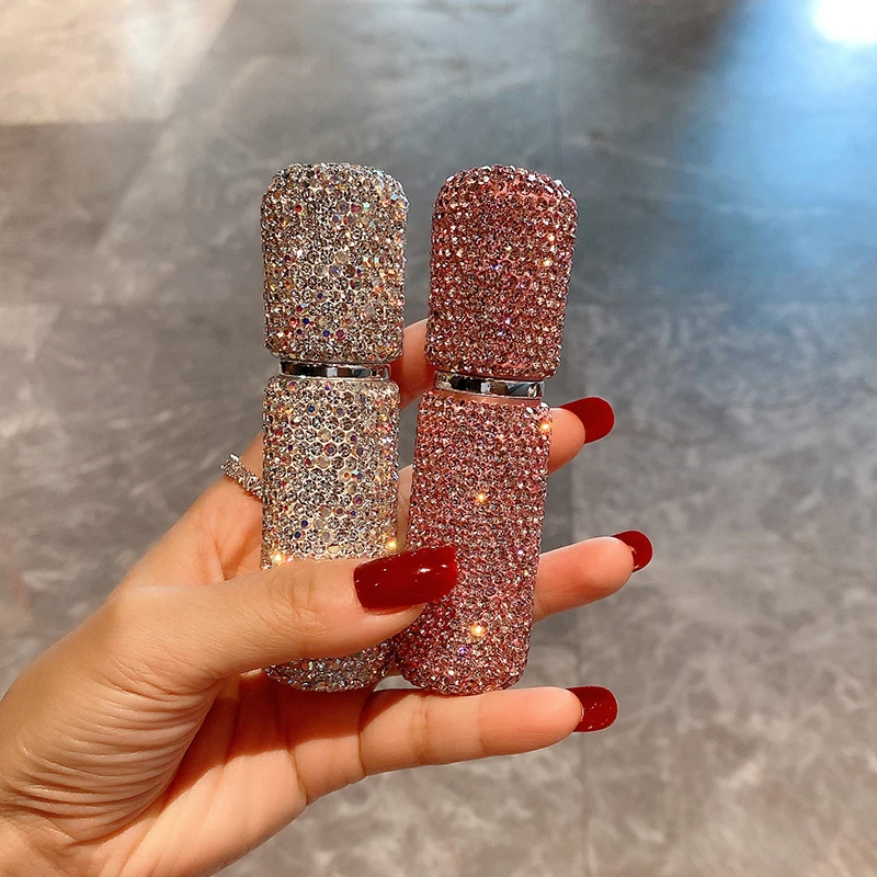 10ml Full Diamond Refillable Perfume Atomizer with Spray Scent Pump Portable Travel Empty Cosmetic Containers Spray Bottle
10ml Full Diamond Refillable Perfume Atomizer with Spray Scent Pump Portable Travel Empty Cosmetic Containers Spray Bottle