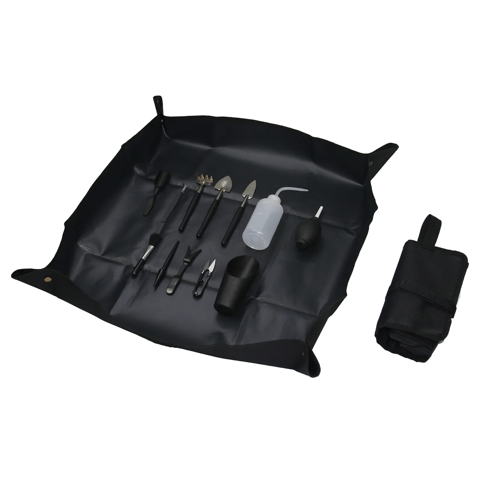 Succulent Garden Tools Set Plant Repotting Mat Tools Organizer Bag with 12pcs Mini Gardening Tools Fairy Garden Plant Care
Succulent Garden Tools Set Plant Repotting Mat Tools Organizer Bag with 12pcs Mini Gardening Tools Fairy Garden Plant Care