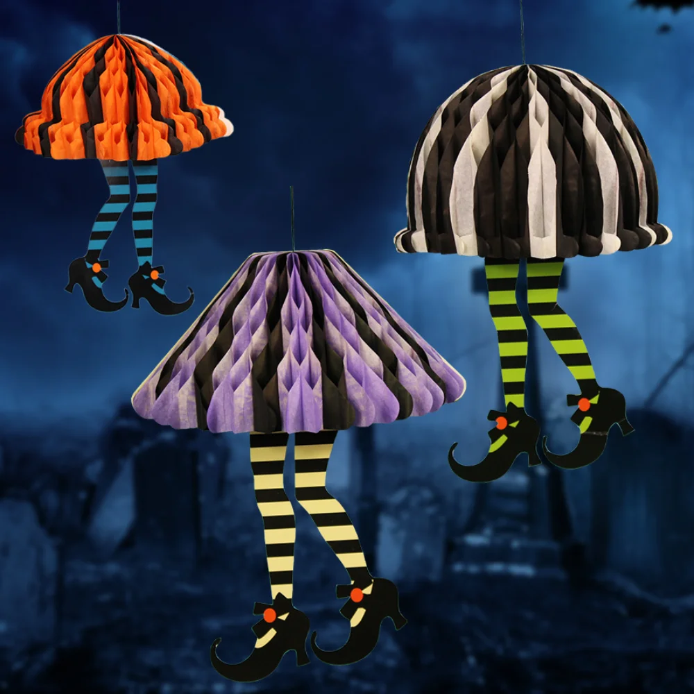 Halloween Hanging Decoration Witch Legs Skirt Paper Pendant Ornaments Halloween Horror Party Props
Halloween Hanging Decoration Witch Legs Skirt Paper Pendant Ornaments Halloween Horror Party Props