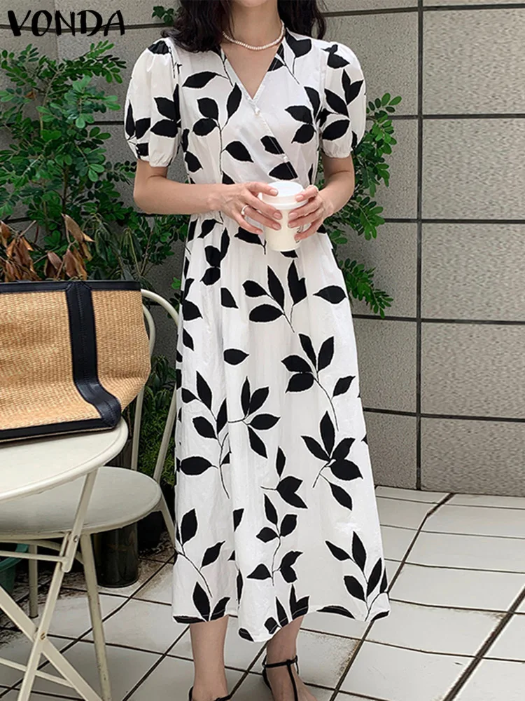 Летний сарафан VONDA 2023, модное женское платье средней длины с коротким пышным рукавом и цветочным принтом, сексуальное повседневное свободно...
Летний сарафан VONDA 2023, модное женское платье средней длины с коротким пышным рукавом и цветочным принтом, сексуальное повседневное свободно...