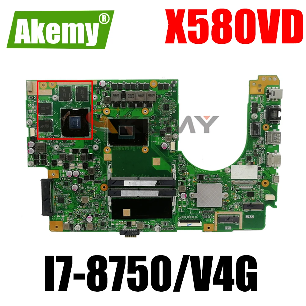 Материнская плата Akemy для ноутбука ASUS X580VN X580VD X580V, оригинальная материнская плата с фотоэлементами/V4G 100%, полностью протестирована
Материнская плата Akemy для ноутбука ASUS X580VN X580VD X580V, оригинальная материнская плата с фотоэлементами/V4G 100%, полностью протестирована