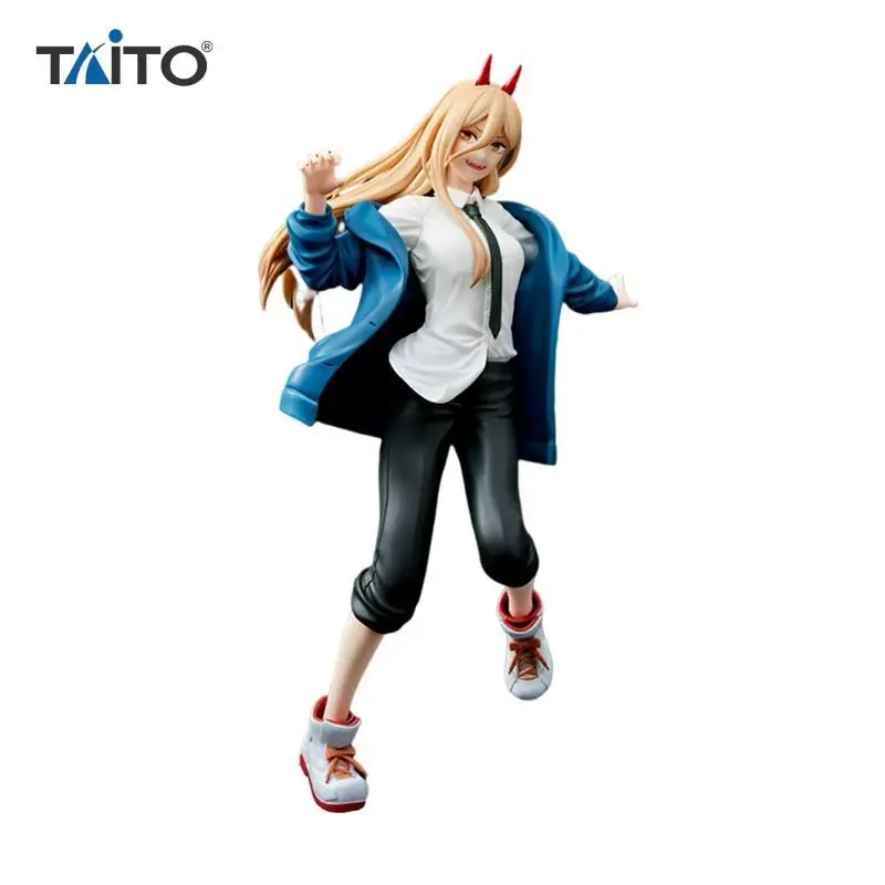 Original Taito Chainsaw Man 18Cm Power Anime Figure Action Model Collectible Toys Gift
Original Taito Chainsaw Man 18Cm Power Anime Figure Action Model Collectible Toys Gift