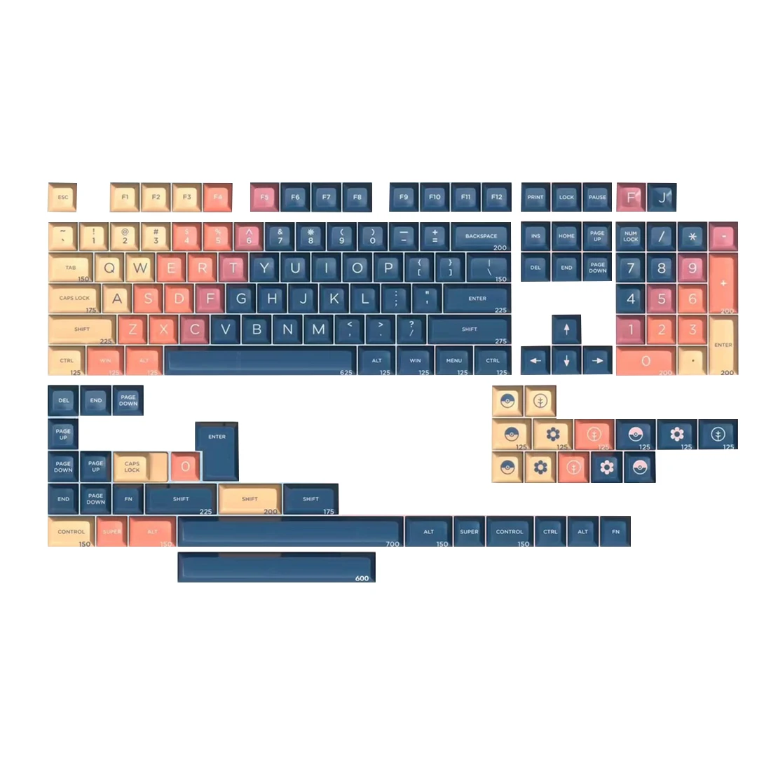 Yagekeycap 149Pcs Keys Gradient Keycaps SA ABS Keycaps Set For DIY 60% 87 TKL 104 108 MX Switches Mechanical Keyboard
Yagekeycap 149Pcs Keys Gradient Keycaps SA ABS Keycaps Set For DIY 60% 87 TKL 104 108 MX Switches Mechanical Keyboard