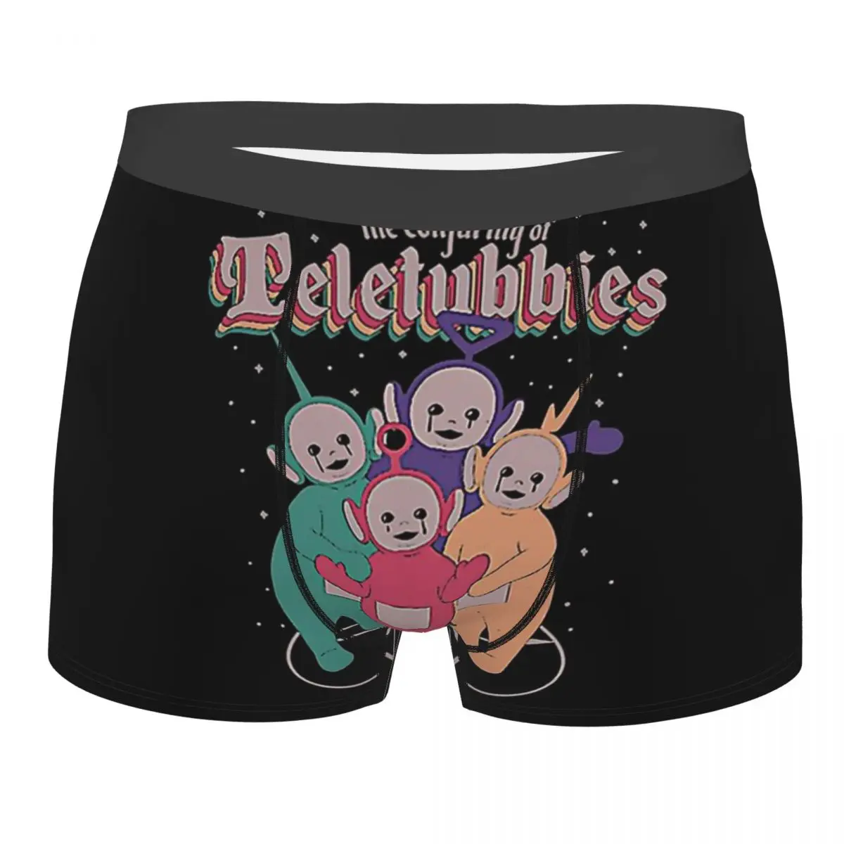 Teletubbies TV грустные трусы, дышащие трусы, мужское нижнее белье, сексуальные шорты, боксеры, трусы
Teletubbies TV грустные трусы, дышащие трусы, мужское нижнее белье, сексуальные шорты, боксеры, трусы