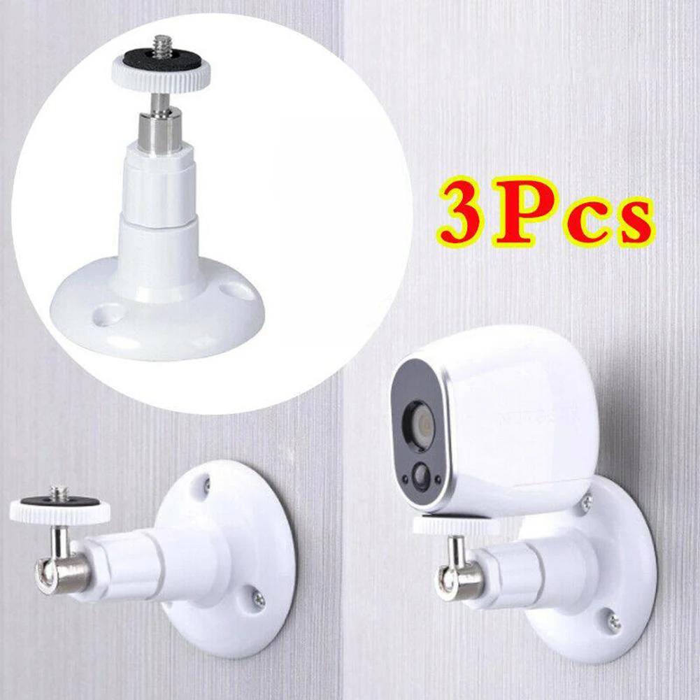 3 Pcs Wall Mount Bracket For Ring Indoor Cam & Stick Up 360° Adjustable Bracket Camera Outdoor High Quality Bracket Home
3 Pcs Wall Mount Bracket For Ring Indoor Cam & Stick Up 360° Adjustable Bracket Camera Outdoor High Quality Bracket Home