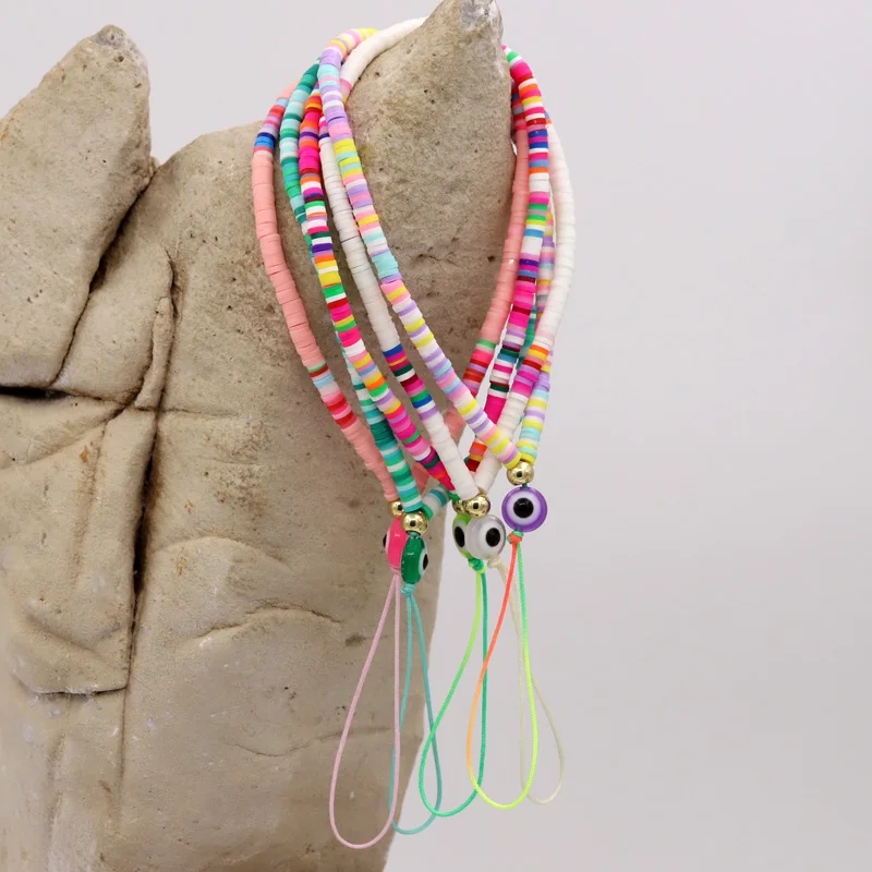 2022 Mobile Strap Phone Chain Ins Multicolor Clay Beads Rope for Women Girls Anti-Lost Lanyard Jewelry Accessories Gifts New
2022 Mobile Strap Phone Chain Ins Multicolor Clay Beads Rope for Women Girls Anti-Lost Lanyard Jewelry Accessories Gifts New